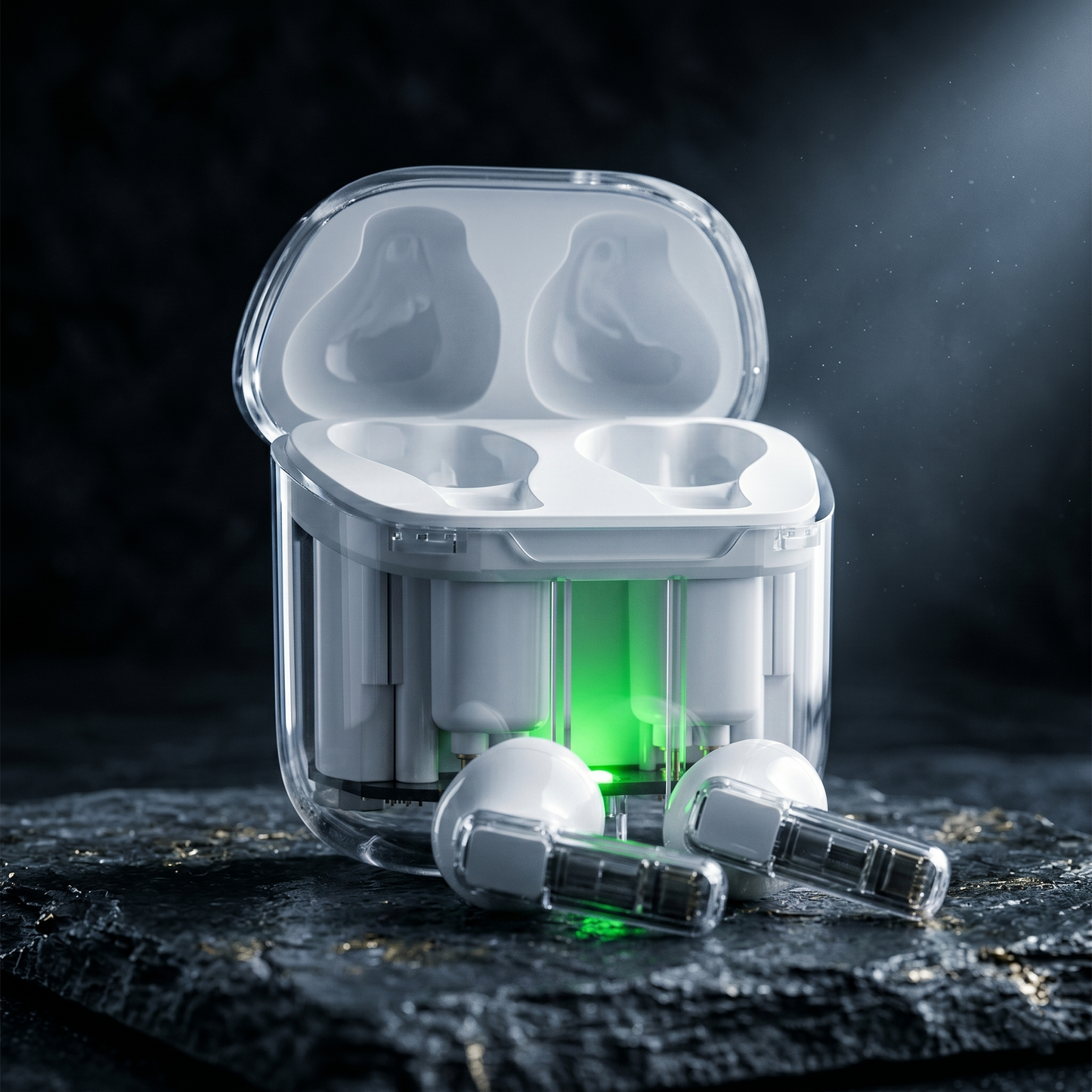 Auriculares ZŌNE Transparentes